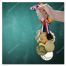 Medale metalowe z kontrastowym grawerem