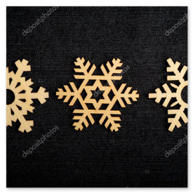 Ozdoby choinkowe z drewna wycinane laserowo